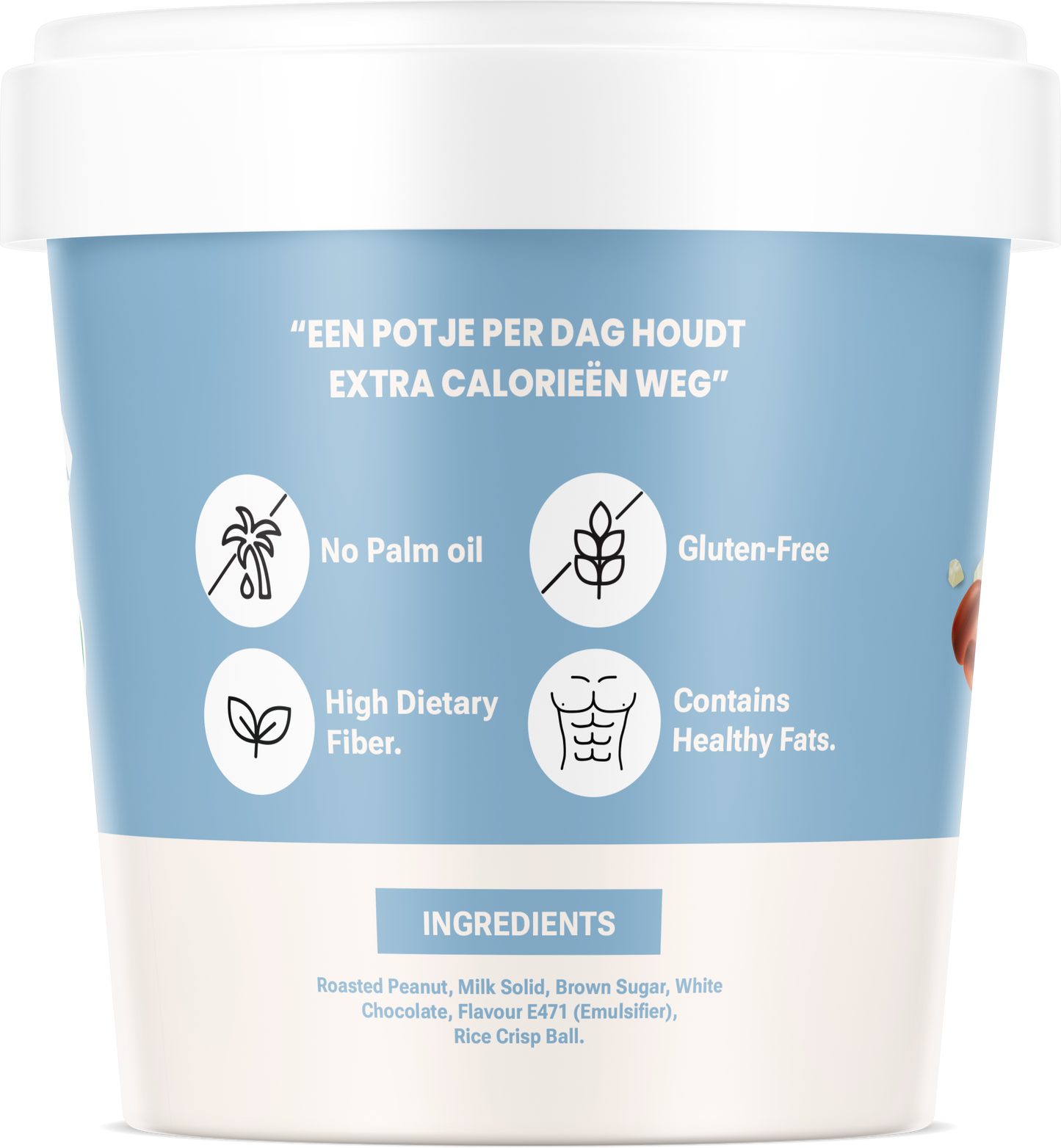 White Chocolate Pindakaas (x8)